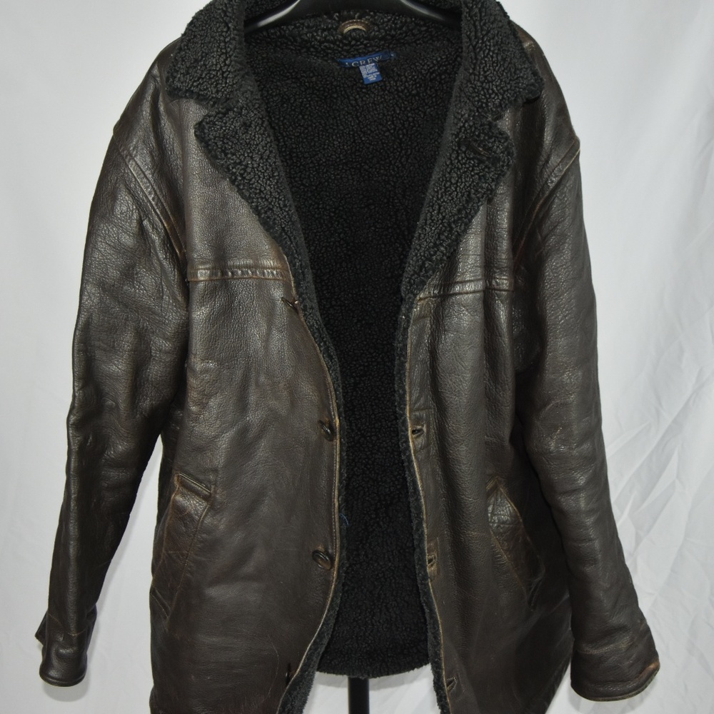 J.crew Leather Jacket